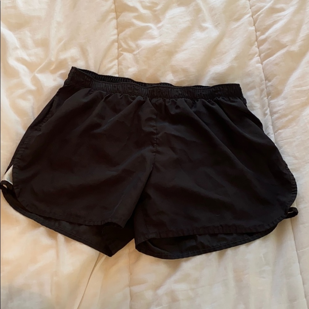 Women’s black athletic shorts